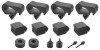 67 EL CAMINO RUBBER BUMPER KIT HOOD DOORS GLOVE BOX FUEL DOOR 